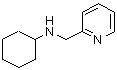 structure of CAS# 68339-45-7, N-(2-Pyridinylmethyl)cyclohexanamine;2-(Cyclohexylaminomethyl)pyridine;Cyclohexyl-pyridin-2-ylmethyl-amine;N-(2-pyridinylmethyl)cyclohexanamine