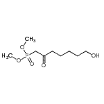 CAS 登录号：68382-89-8， 二甲基(7-羟基-2-氧代庚基)膦酸酯
