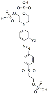 CAS#: 68399-92-8， 2,2'-[[3-Chloro-4-[[4-[[2-(Sulphooxy)Ethyl]Sulphonyl]Phenyl]Azo]Phenyl]Imino]Bisethyl Bis(Hydrogensulphate)