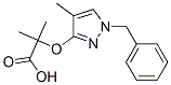 CAS#: 68430-08-0， 2-Methyl-2-[[4-Methyl-1-Benzyl-1H-Pyrazol-3-Yl]Oxy]Propanoic Acid