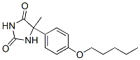 CAS 登录号：68524-20-9， 5-[4-(戊氧基)苯基]-5-甲基海因