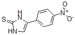 structure of CAS# 6857-35-8, 1,3-Dihydro-4-(4-Nitrophenyl)-2H-Imidazole-2-Thione;1-(4-NITROPHENYL)IMIDAZOLINE-2-THIONE