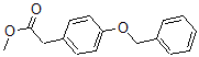 structure of CAS# 68641-16-7, 4-(Phenylmethoxy)-BenzeneAcetic Acid Methyl Ester;4-BENZYLOXYPHENYLACETIC ACID METHYL ESTER;Methyl 2-(4-(Benzyloxy)Phenyl)Acetate;METHYL 4-BENZYLOXYPHENYLACETATE