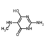 CAS#: 687601-01-0， 2-Amino-6-hydroxy-5-(methylamino)-4(1H)-pyrimidinone