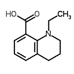 CAS 登录号：689162-91-2， 1-乙基-1,2,3,4-四氢-8-喹啉羧酸