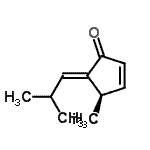 CAS#: 689290-74-2， (4R,5E)-4-Methyl-5-(2-methylpropylidene)-2-cyclopenten-1-one