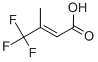 结构式 CAS# 69056-67-3, 3-(三氟甲基)巴豆酸