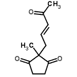 CAS#: 690660-57-2， 2-Methyl-2-[(2E)-4-oxo-2-penten-1-yl]-1,3-cyclopentanedione