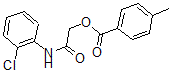 CAS#: 6908-24-3， 2-[(2-Chlorophenyl)amino]-2-oxoethyl 4-methylbenzoate