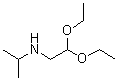 结构式 CAS# 69128-20-7, N-(2,2-二乙氧基乙基)-2-丙胺