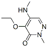 CAS#: 69236-59-5， 4-Ethoxy-2-Methyl-5-Methylamino-3(2H)-Pyridazinone