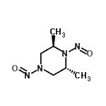 CAS#: 69271-57-4， (2R,6R)-2,6-Dimethyl-1,4-dinitrosopiperazine