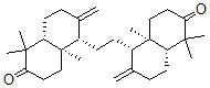 CAS#: 6929-24-4， (4aR,4'aR,5S,5'S,8aR,8'aR)-5,5'-(1,2-Ethanediyl)bis[octahydro-1,1,4a-trimethyl-6-methylene-2(1H)-Naphthalenone