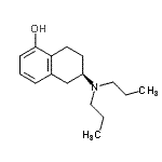 CAS#: 69367-51-7， (6R)-6-(Dipropylamino)-5,6,7,8-tetrahydro-1-naphthalenol