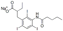 CAS#: 69382-17-8， 2-Ethyl-3-(3-Valerylamino-2,4,6-Triiodophenyl)Propanoic Acid Sodium Salt