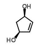 CAS#: 694-47-3， (1R,3S)-4-Cyclopentene-1,3-Diol