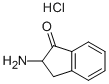 structure of CAS# 6941-16-8, 2-Amino-2,3-Dihydroinden-1-One;2-Aminoindan-1-One Chloride;2-Amino-1-Indanone Chloride;Nsc60486