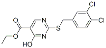 CAS#: 6944-74-7， Ethyl 2-[(3,4-Dichlorobenzyl)Sulfanyl]-4-Hydroxy-5-Pyrimidinecarboxylate