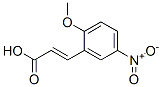 CAS 登录号：69447-75-2， 3-(2-甲氧基-5-硝基苯基)丙烯酸