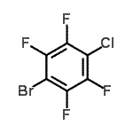 CAS#: 69452-84-2， 1-Bromo-4-chloro-2,3,5,6-tetrafluorobenzene