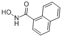 structure of CAS# 6953-61-3, 1-Naphthohydroxamic Acid;Naphthalene-1-Carbohydroxamic Acid;1-Naphthalenecarbohydroxamic Acid;1-Naphthohydroxamic Acid