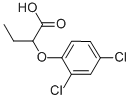 structure of CAS# 6956-86-1, 2-(2,4-Dichlorophenoxy)butanoic acid;2-(2,4-Dichlorophenoxy)Butyric Acid;Nsc65099;Butanoic Acid, 2-(2,4-Dichlorophenoxy)-
