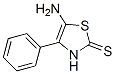 structure of CAS# 6964-10-9, 5-Amino-4-Phenyl-2(3H)-Thiazolethione;5-Amino-4-Phenyl-3H-Thiazole-2-Thione;5-Amino-4-Phenylthiazole-2(3H)-Thione;Nsc66334