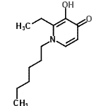 CAS#: 696584-98-2， 2-Ethyl-1-hexyl-3-hydroxy-4(1H)-pyridinone