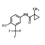 CAS#: 696617-76-2， N-[4-Hydroxy-3-(trifluoromethyl)phenyl]-1-methylcyclopropanecarboxamide