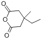 structure of CAS# 6970-57-6, 3-Ethyl-3-Methylglutaric Anhydride;4-Ethyl-4-Methyl-Tetrahydropyran-2,6-Dione;4-Ethyl-4-Methyltetrahydropyran-2,6-Dione;4-Ethyl-4-Methyl-Tetrahydropyran-2,6-Quinone