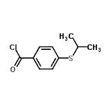 CAS 登录号：69708-37-8， 4-(异丙基硫基)苯甲酰氯