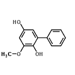 CAS 登录号：697286-40-1， 3-甲氧基-2,5-联苯二醇