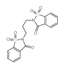 CAS#: 6974-60-3， 2,2'-Propane-1,3-diylbis(1,2-benzothiazol-3(2H)-one) 1,1,1',1'-tetraoxide