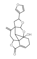 CAS#: 69748-99-8， (2S,3balpha,9aS,11aalpha)-2alpha-(3-Furyl)-2,3,4,5-Tetrahydro-10alpha-Hydroxy-13-Methylene-11aH-3aalpha,9alpha-Ethanodifuro[2,3-c:3',4'-i][2]Benzopyran-7(3bH)-One