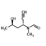 CAS#: 697752-25-3， N-[(3R,5R)-5-Hydroxy-1-hexyn-3-yl]-N-methylformamide