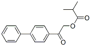CAS#: 69787-81-1， 2-Methylpropionic Acid 2-(1,1'-Biphenyl-4-Yl)-2-Oxoethyl Ester