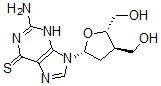 CAS#: 69828-00-8， 6-Thioguanine-alpha-2,3-Dideoxy-3-(Hydroxymethyl)-D-Erythro-Pentafuranose