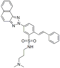 CAS#: 6994-53-2， N-[3-(Dimethylamino)Propyl]-5-(2H-Naphtho[1,2-d]Triazol-2-Yl)-2-(2-Phenylethenyl)Benzenesulfonamide