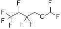 structure of CAS# 69948-46-5, 4-(Difluoromethoxy)-1,1,1,2,3,3-hexafluorobutane;1-(difluoromethoxy)-2,2,3,4,4,4-hexafluorobutane;2,2,3,4,4,4-HEXAFLUOROBUTYL DIFLUOROMETHYL ETHER;Difluoromethyl 2,2,3,4,4,4-hexafluorobutyl ether 98%