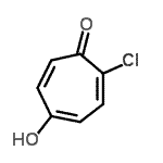 CAS#: 7009-16-7， 2-Chloro-5-hydroxy-2,4,6-cycloheptatrien-1-one
