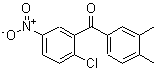 CAS#: 70132-77-3， (2-Chloro-5-nitrophenyl)(3,4-dimethylphenyl)methanone