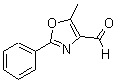 structure of CAS# 70170-23-9, 5-Methyl-2-Phenyl-4-Oxazolecarboxaldehyde;5-Methyl-2-Phenyl-1,3-Oxazole-4-Carboxaldehyde 97%;5-METHYL-2-PHENYL-1,3-OXAZOLE-4-CARBOXALDEHYDE;5-METHYL-2-PHENYL-1,3-OXAZOLE-4-CARBALDEHYDE