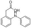 structure of CAS# 70172-33-7, 2-(Phenylamino)-Benzeneacetic Acid;Phenylamino-2-Yl-Phenylacetic Acid;2-(Phenylamino)Benzeneacetic Acid;2-Phenylaminophenylacetic Acid