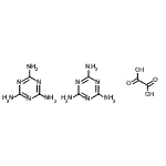 CAS 登录号：70285-36-8， 1,3,5-三嗪-2,4,6-三胺草酸盐(2:1)