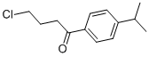 structure of CAS# 70289-38-2, 4-Chloro-1-[4-(1-Methylethyl)Phenyl]-1-Butanone;4-Chloro-1-(4-Isopropylphenyl)Butan-1-One;1-Butanone, 4-Chloro-1-[4-(1-Methylethyl)Phenyl]-