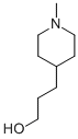 structure of CAS# 7037-30-1, 1-Methyl-4-Piperidinepropanol