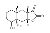 CAS#: 7044-35-1， (3aR)-3aalpha,4,4aalpha,5,6,7,8,8a,9,9aalpha-Decahydro-8beta-Hydroxy-8abeta-Methyl-3,5-Bismethylenenaphtho[2,3-b]Furan-2(3H)-One