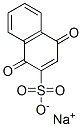 CAS 登录号：7045-83-2， 1,4-二氢-1,4-二氧代-2-萘磺酸钠盐(1:1)