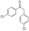 structure of CAS# 7047-28-1, Chlorbensid Sulfoxide Pestanal;Nsc221139;Chlorbensid Sulfoxide;46032_Riedel