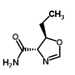 CAS#: 70671-32-8， (4S,5R)-5-Ethyl-4,5-dihydro-1,3-oxazole-4-carboxamide